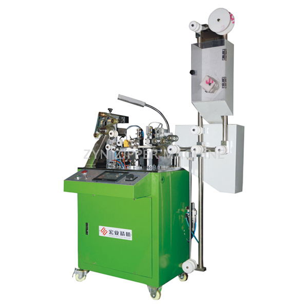 HY-137 全自動(dòng)開尾拉鏈組合機(jī)（插管、插座、鏈牙嚙合）